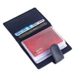 Hammonds Flycatcher Blue Leather Unisex Card Wallet (Cc602V)