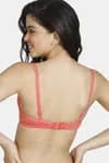 Zivame Summer Love Push Up Wired Medium Coverage Bra-Georgia Peach