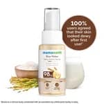 Mamaearth Rice Water Dewy Active Serum With Rice Water & 10% Niacinamide For Glass Skin - 50 ml