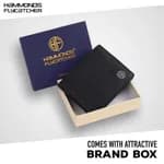Hammonds Flycatcher Black Genuine Leather Wallet For Men (HF 594 BL)