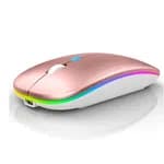 Dual Rechargeable Bluetooth and 2.4G Wireless Mouse 2 in 1 Mouse