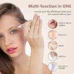 2-in-1 Precision Facial & Eyebrow Shaper – USB Rechargeable Hair Remover for Women