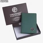 Hammonds Flycatcher Green Unisex Genuine Leather Card Holder
