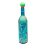 Sea Horse Printed Handmade Craft Bottle For Decoration