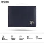 Hammonds Flycatcher RFID Protected BLUE Genuine Leather Wallet for Men