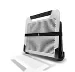 Notepal U3+, Cable Manger, 2-in1 Case, 3 x Moveable Fans, Metal - Silver