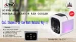 Alpha Home Portable Mini Desktop Air Cooler