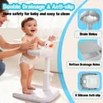 Adjustable Non-Slip Baby Shower Stand – Safe & Secure Bath Support for Toddlers
