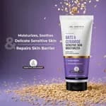 Dr. Sheth's Oats & Ceramide Sensitive Skin Moisturizer | Oil-Free | 1% Oats Complex & 1% Ceramide Complex | Soothes & Reduces Irritation | Strengthens Skin Barrier | Light Weight, Non-Sticky | Men & Women | 100 g
