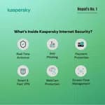 Kaspersky Internet Security - 1D, 1Y, 1Key - Digital
