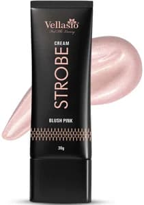 Strobe Cream - Blush Pink Face Illuminator & Primer for Dewy Glow, Hydration, Non-Comedogenic for All Skin Types - 30g