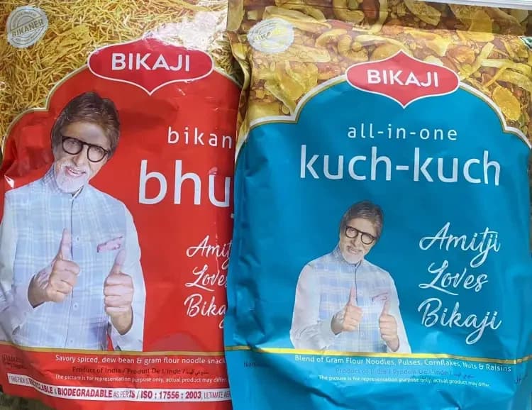 Combo Bhujia 360 Gm And Kuch Kuch 360 Gm Packet