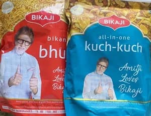 Combo Bhujia 360 Gm And Kuch Kuch 360 Gm Packet