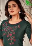 FuLoo's Kanika Designer Kurti Only for women #1264