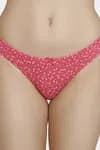 Zivame (Pack of 3) Bikini Low Rise Anti-Microbial Panty For Women - Fruit Blue Mykonos