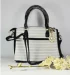Zebra Straps Ladies Bag