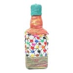 Hot Glue Bubble Hand Print Handmade Craft Bottle For Decoration