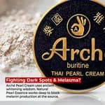 Arche Pearl Night Cream For Acne, Freckles, Melasma, Dark Spots, Pigmentation (Made In Thailand) 15g
