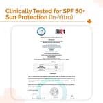 The Derma Co 1% Hyaluronic Sunscreen Aqua Ultra Light Gel with SPF 50 PA++++ UV A, UV B & Blue Light Protection 50g