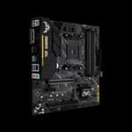 ASUS TUF-B450M-PLUS, AMD B450 mATX gaming motherboard with Aura Sync RGB LED lighting, DDR4 4400MHz support, 32Gbps M.2, HDMI 2.0b, Type C and native USB 3.1 Gen 2.