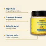 Hiemy Kojic Acid & Turmeric Cleansing Pads – Advanced Brightening & Deep Pore Cleansing (50 Pads)