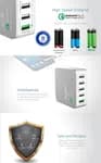 Prolink 5-Port USB Charger 30W - PDC53001