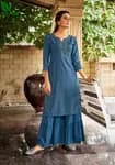 FuLoo's GL Freedom Kurti Set in Sharara #02 Women