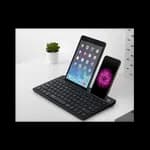 RAPOO XK100 US-Black Bluetooth Keyboard with Tablet Stand