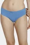 Zivame (Pack of 3) Hipster Low Rise Anti-Microbial Panty For Women - Anthracite Pacific Ceramic