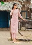 FuLoo's Serein Pure Cotton Designer Kurti in 2 set for Women#01