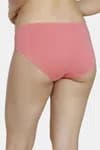 Zivame (Pack of 2) Hipster Full Rise Anti-Microbial Panty For Women - Tea Rose