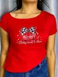 Cherry printed Tshirt