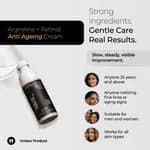 Argireline + Retinol Anti Ageing Cream| Lightweight Cream for Age Spots, Fine Lines and Wrinkles | Collagen Boosting, Hydrating & Overnight Repair | For All Skin Types - 50gm