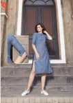 FuLoo's Slieecker Denim Western Kurti # 1025