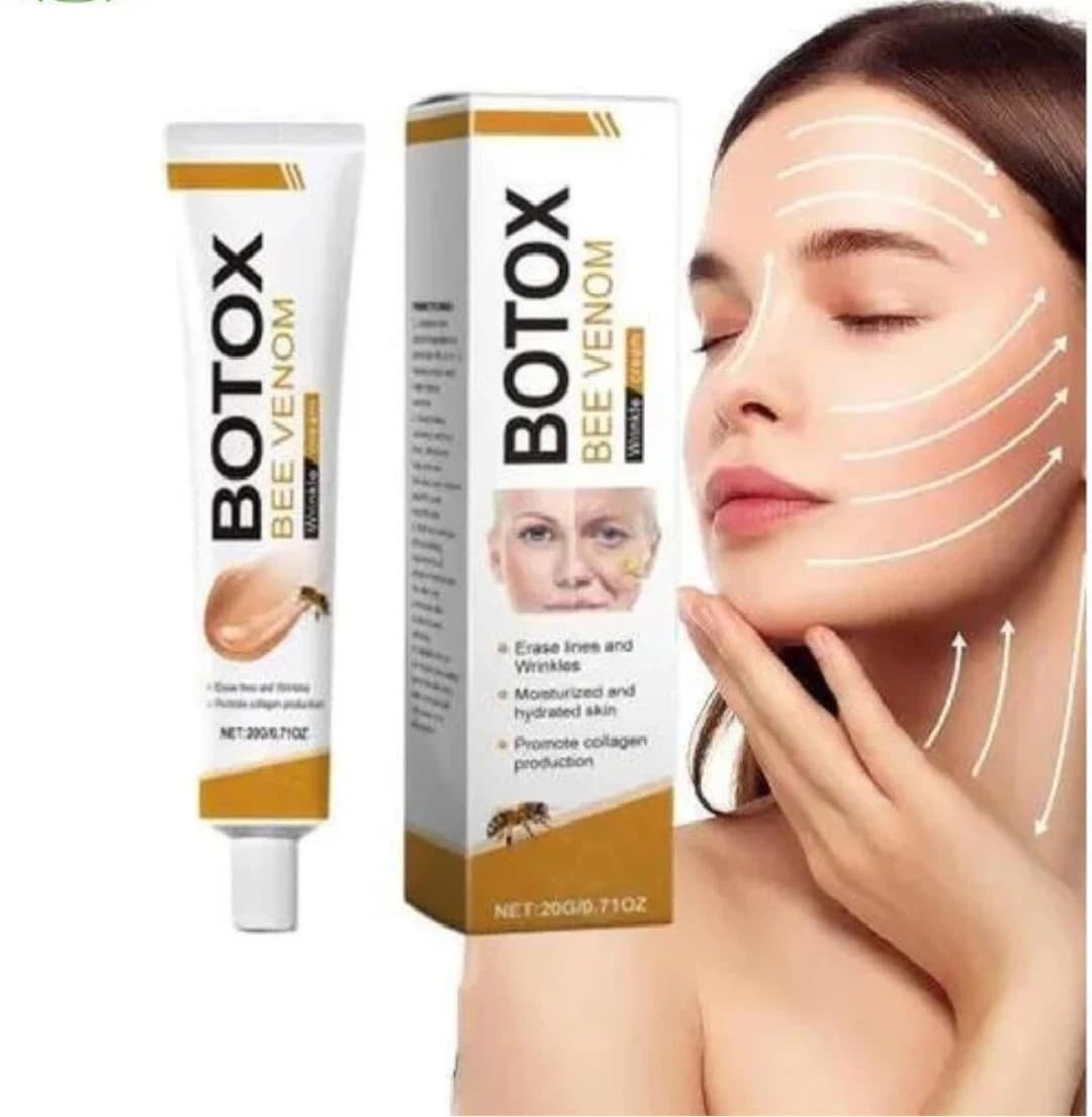 ​Botox Bee Venom Anti-Wrinkle Cream (100g) – Instant Face Lift & Collagen Boosting Moisturizer for Fine L