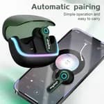 Elephu 6TA6 earbuds| Gaming| Environmental Noise Cancellation| Dual pairing| Rapid Charging| 37ms Low Latency 60 hours playtime