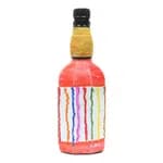 Lining Hand Print Handmade Craft Bottle For Decoration