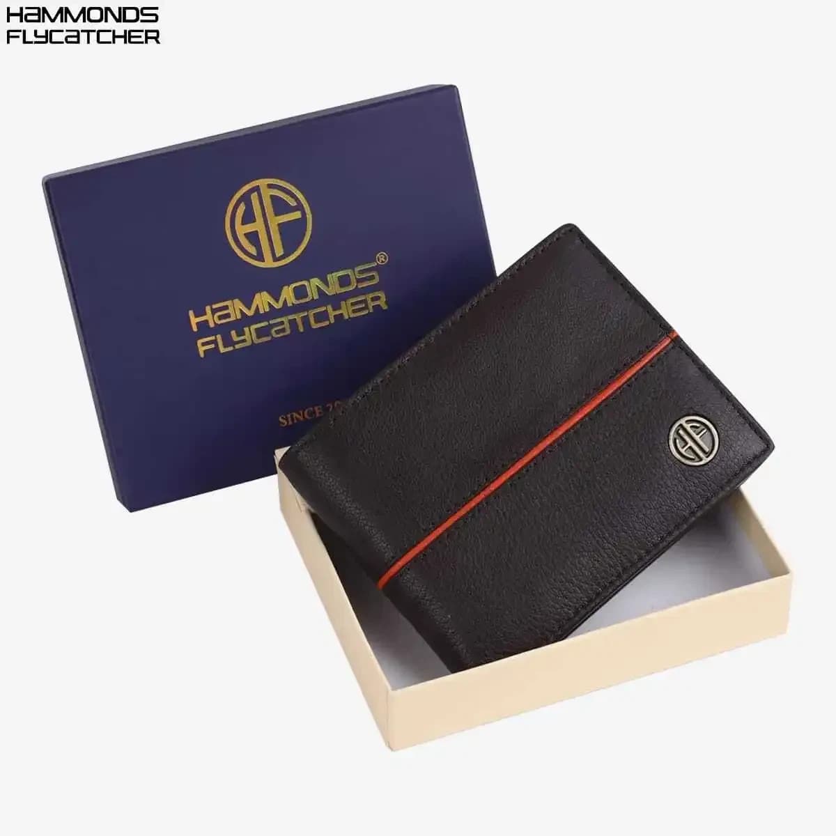 Hammonds Flycatcher Rfid Protected Brown Leather Wallet For Men