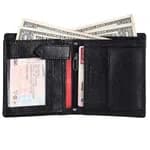 Hammonds Flycatcher Black Genuine Leather Wallet For Men