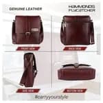 HAMMONDS FLYCATCHER Mens Genuine Leather Messenger Sling Bag| Sb1164