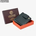 Hammonds Flycatcher Green Genuine Leather Wallet For Men