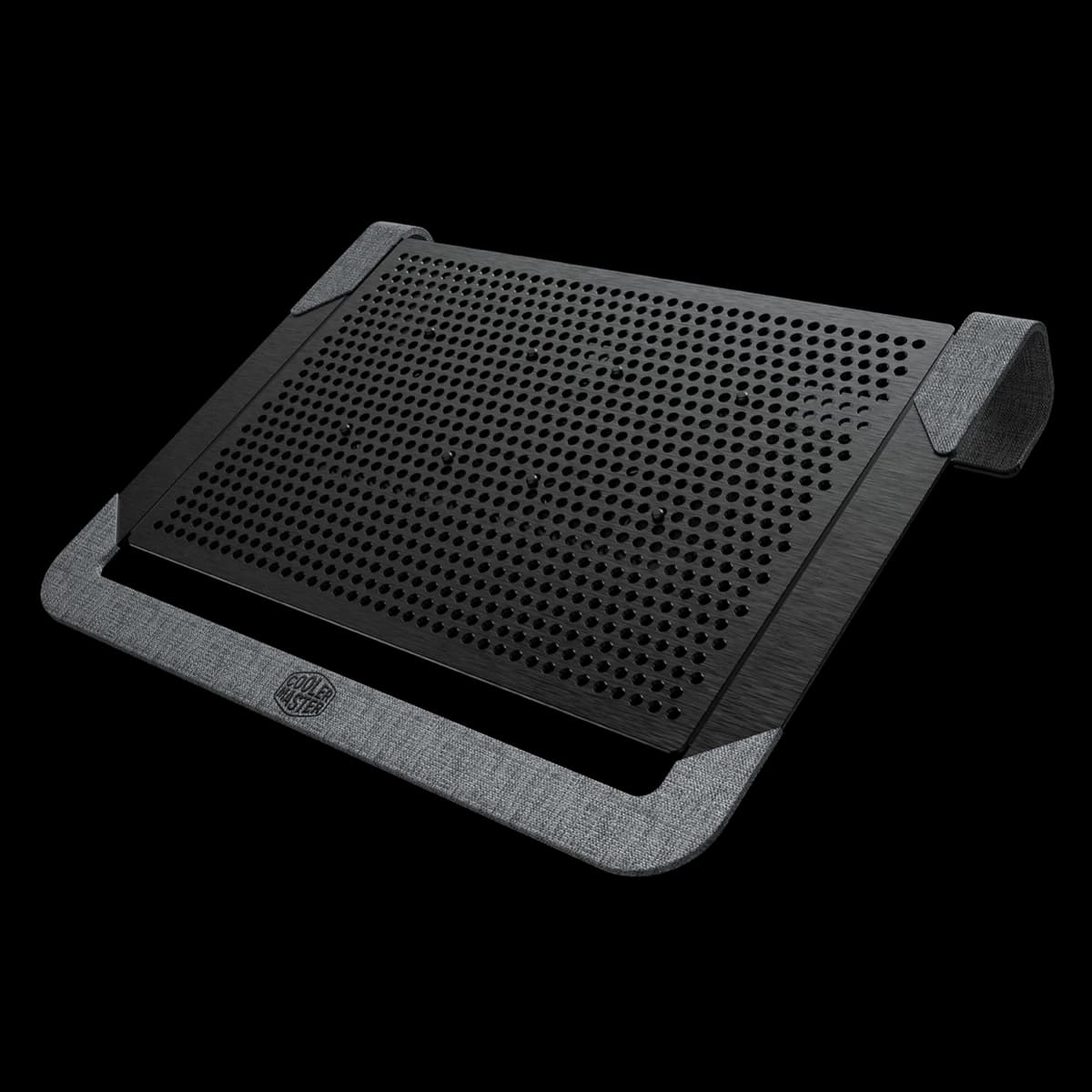 Notepal U2 PLUS V2, Cable Manger, 2in1 Case, 2 x Moveable Fan, Metal + Fabric