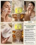 Kojic Acid & Turmeric Cleansing Pads Brightens & Improve Skin Textures (All Skin Types) 30 Pads