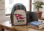 Handmade Sustainable Hemp & Cotton Mix Backpack for Unisex