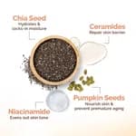 Mamaearth Chia Hydra-Calm Face Pack with Chia Seed & Ceramides for Healthy Skin Barrier - 200 g