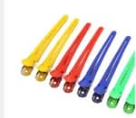 Professional Plastic Duck Bill Hair Clips Non Slip Sectioning Clamps Multicolor Hairdressing Salon Styling Tools 12Pack