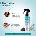 Pilgrim Korean Black Rice and Rosemary Water Spray With Biotin For Strong, Nourished Hair 200ml | Spray for Regrowth | Thicker & Stronger Hair | Sulphete & Paraben Free I For Women for Men