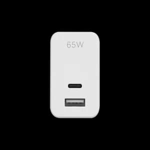 Rapoo Pa65 GaN 65 Watts USB Type-C +USB Wall Charger