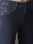RS Women Navy Blue Skinny Fit Mid-Rise Clean Look Stretchable Cropped Jeans