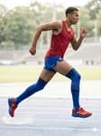 Sport Long Athletic Socks Pack - Breathable Cotton Crew Socks for Football, Cricket, Gym & Running 1Pair
